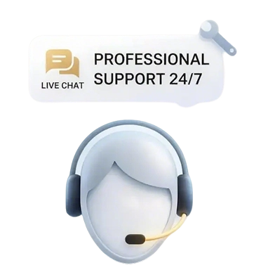 Équipe de service client professionnelle
