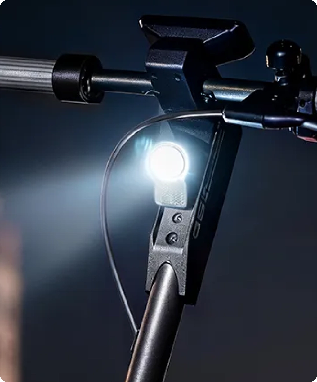 Automatisch aangestuurde koplamp